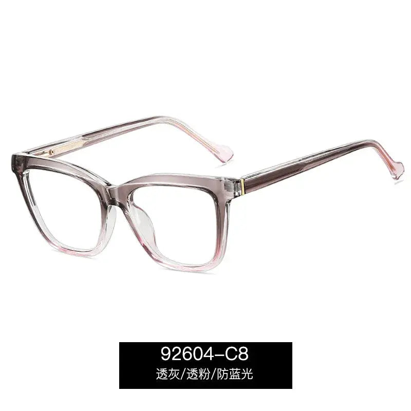 Women's Square Full Rim TR90 Prescription Glasses 392604 — view 6 | Rx Spectacle