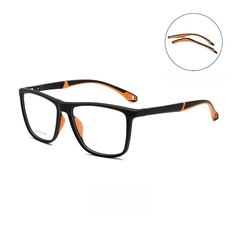 Men's Square Full Rim TR90 Sports Glasses Y1230d — view 7 | Rx Spectacle