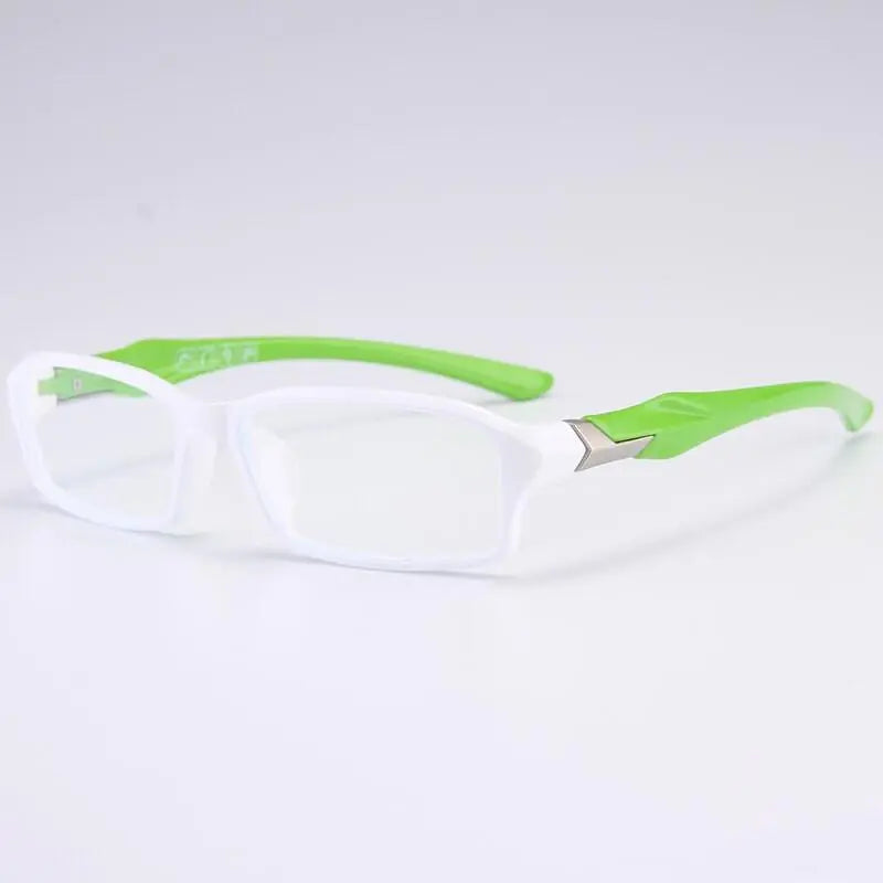 Men's Rectangular Full Rim TR90 Sports Glasses 6059 — view 4 | Rx Spectacle