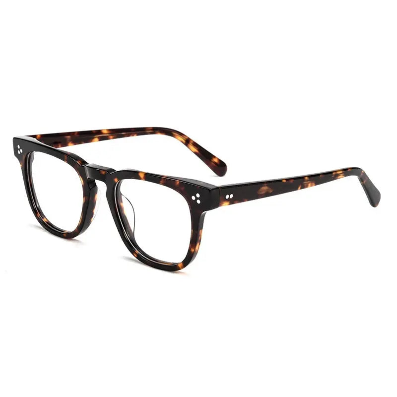 Unisex Oval Full Rim Acetate Prescription Glasses 398620 — view 7 | Rx Spectacle