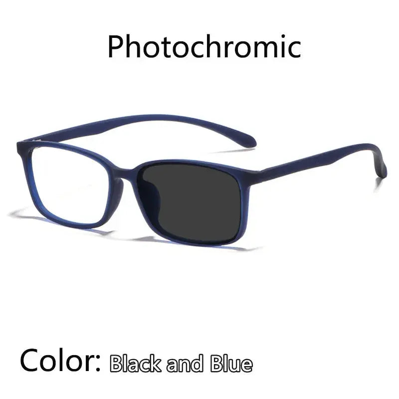 Unisex Square Full Rim TR90 Reading Glasses 98007 — view 10 | Rx Spectacle