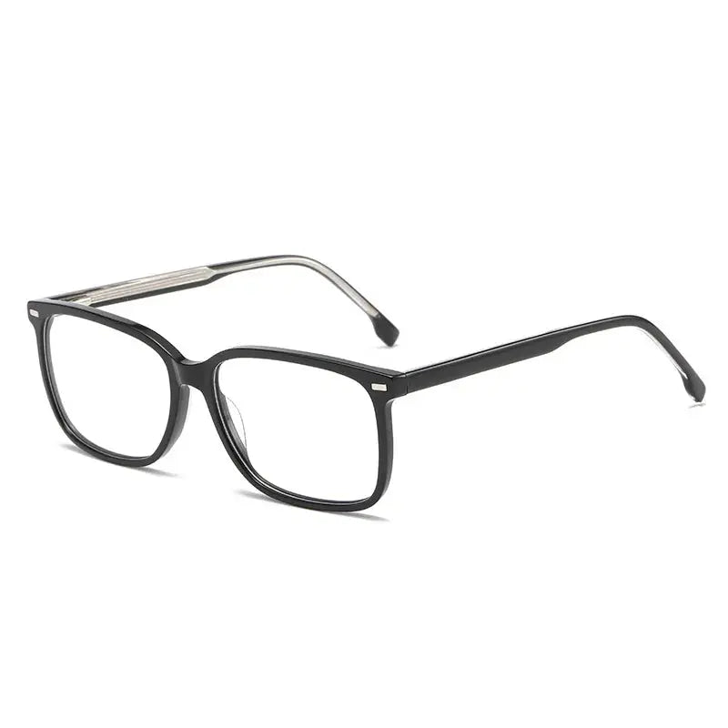 Unisex Square Full Rim Acetate Prescription Glasses 71817 — view 5 | Rx Spectacle