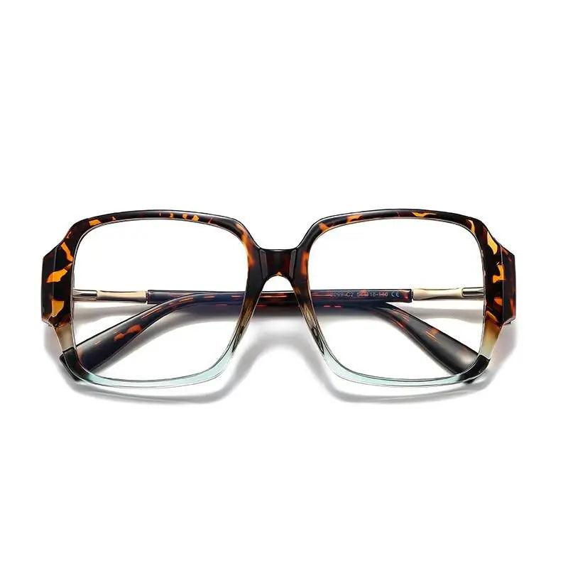 Women's Square Full Rim Acetate Prescription Glasses 2099 — view 6 | Rx Spectacle