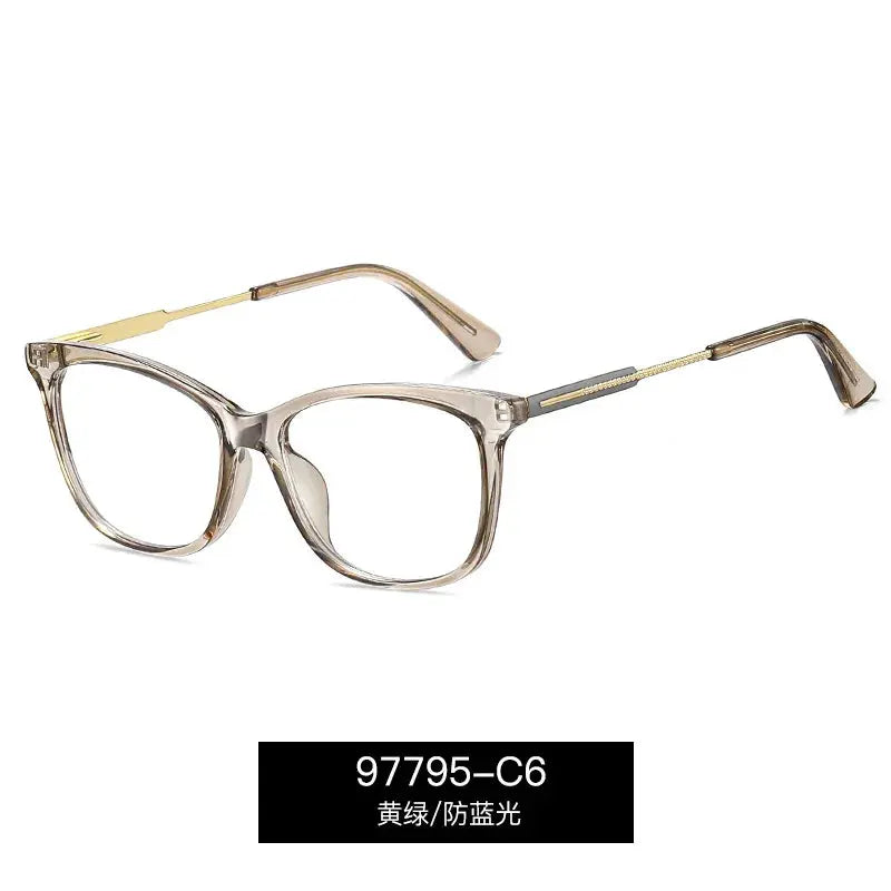 Women's Square Full Rim TR90 Prescription Glasses 397795 — view 4 | Rx Spectacle