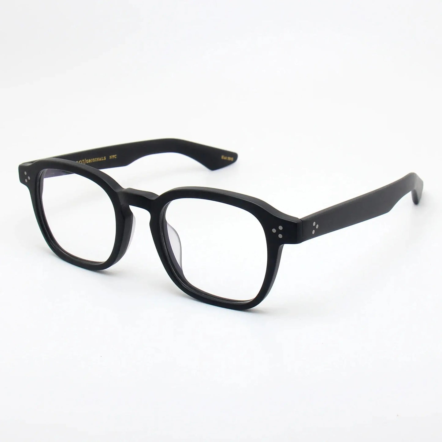 Unisex Square Full Rim Acetate Prescription Glasses 91147 — view 6 | Rx Spectacle