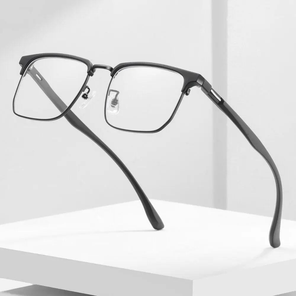Unisex Square Full Rim TR90 Prescription Glasses Tm12 — view 10 | Rx Spectacle