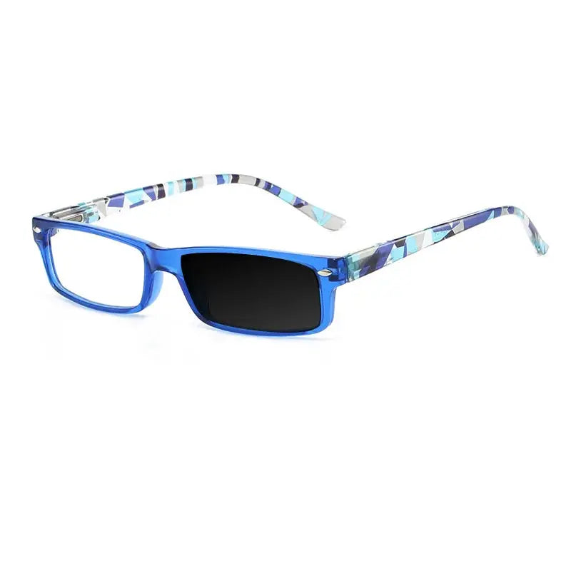 Women's Square Full Rim Alloy Reading Glasses 525004 — view 11 | Rx Spectacle