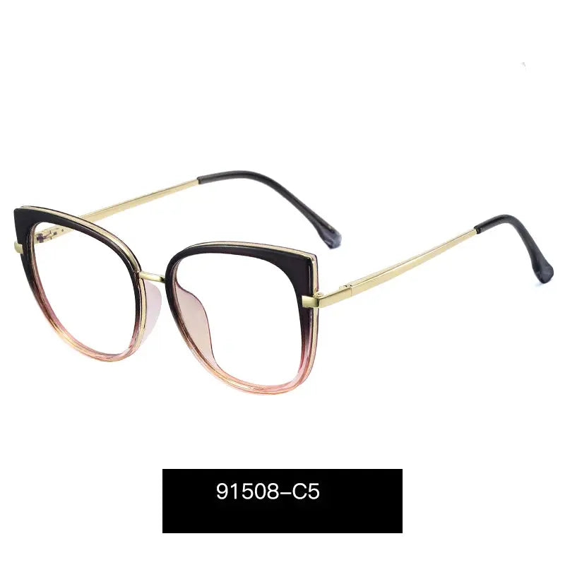 Women's Cat Eye Full Rim TR90 Prescription Glasses 191508 — view 6 | Rx Spectacle