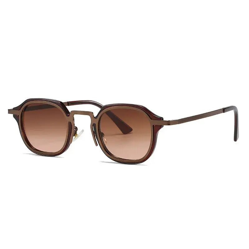 Women's Round Full Rim Acetate Flat Top Prescription Glasses 610600 — view 4 | Rx Spectacle