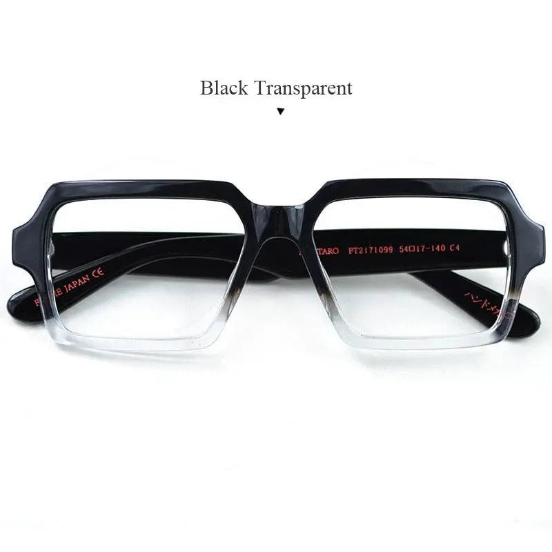 Men's Square Full Rim Acetate Oversized Prescription Glasses Ft2171099 — view 8 | Rx Spectacle