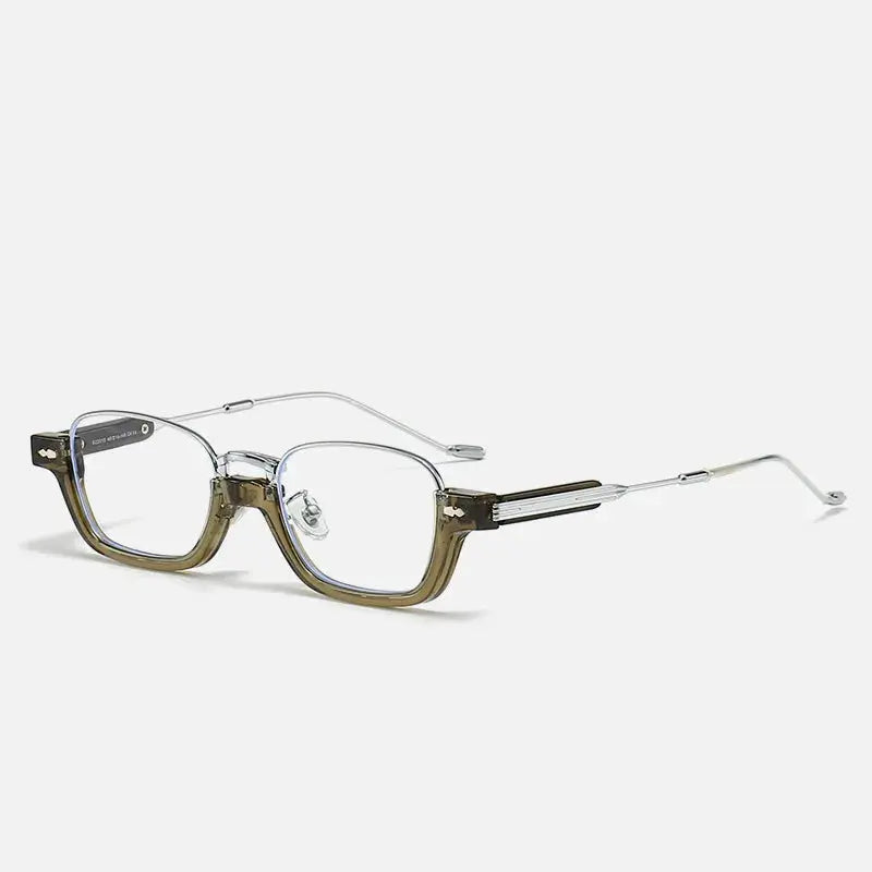 Unisex Semi-Rimless Acetate Reading Glasses 22015 — view 7 | Rx Spectacle