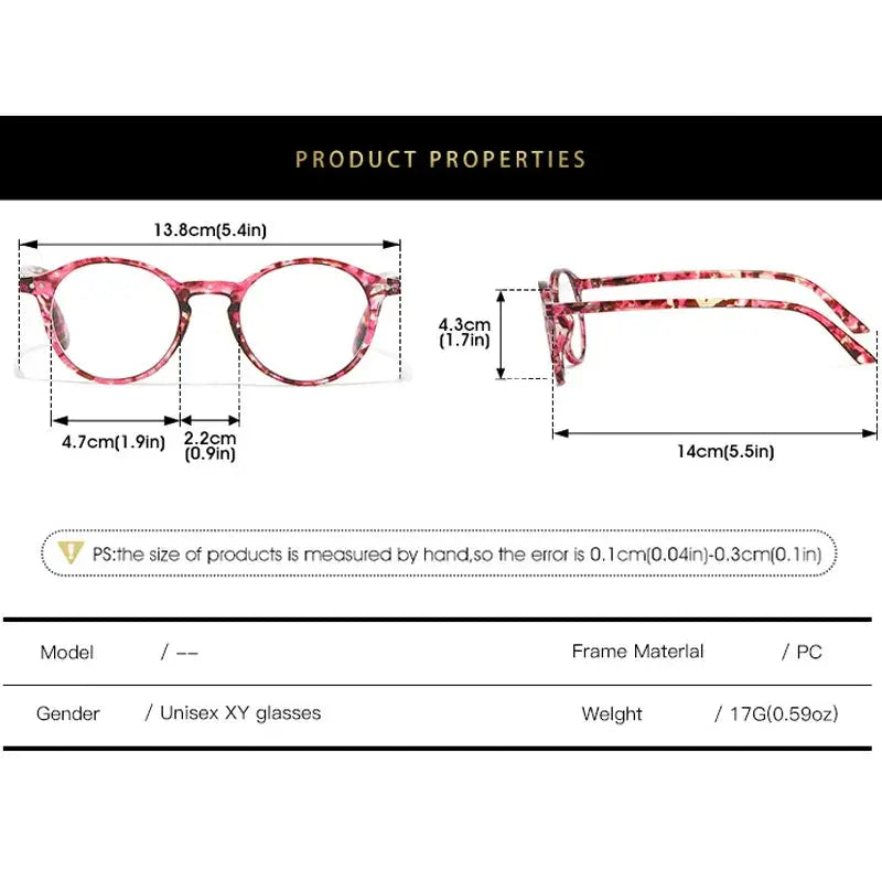 Women's Oval Full Rim Alloy Reading Glasses 525003 — view 2 | Rx Spectacle