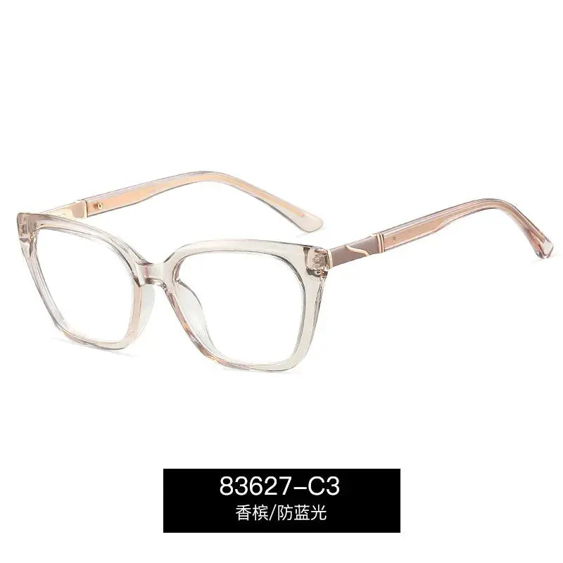 Women's Square Full Rim TR90 Prescription Glasses 383627 — view 8 | Rx Spectacle