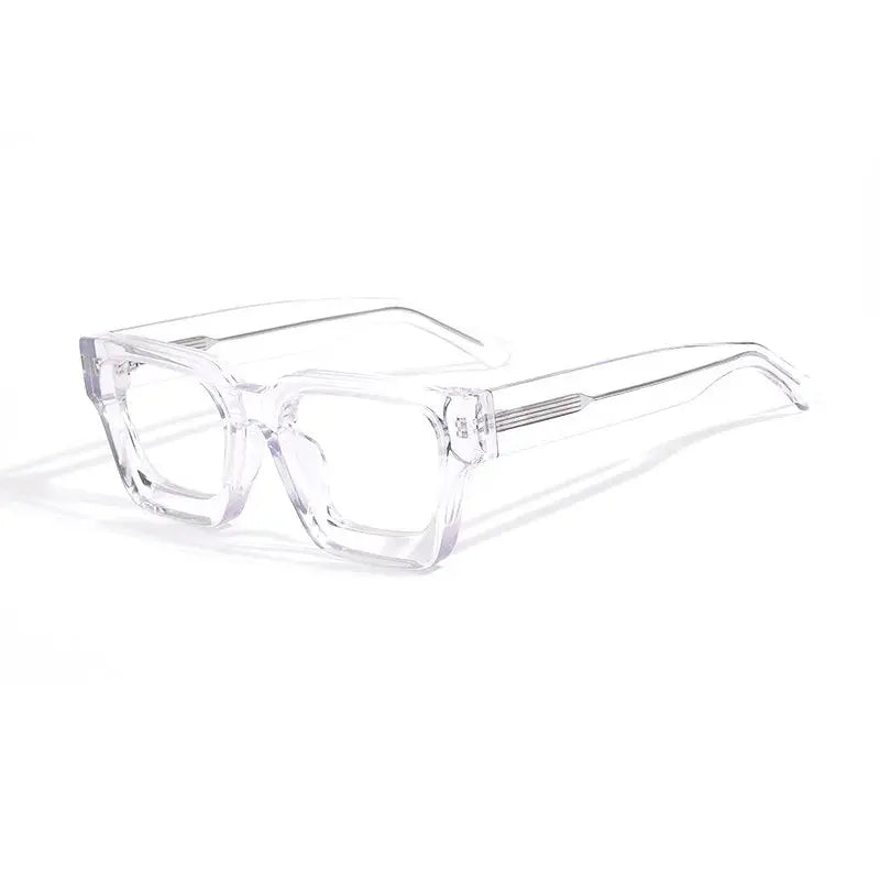 Unisex Browline Full Rim Acetate Prescription Glasses 71439 — view 5 | Rx Spectacle