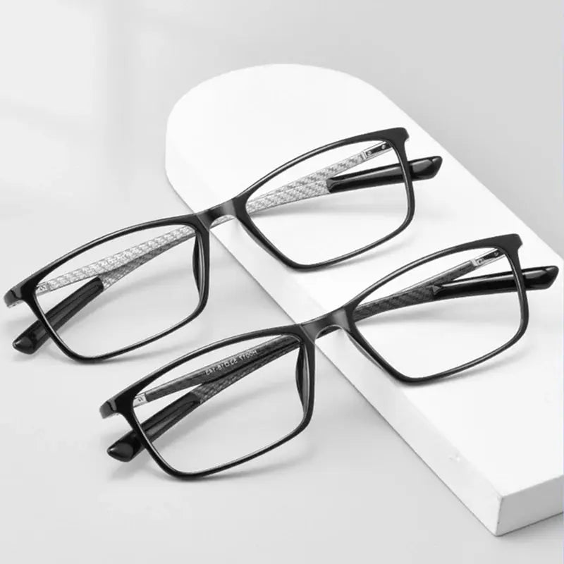 Unisex Square Full Rim TR90 Reading Glasses 0017 — view 1 | Rx Spectacle