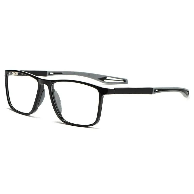 Unisex Square Full Rim TR90 Sports Glasses TR1019R — view 11 | Rx Spectacle