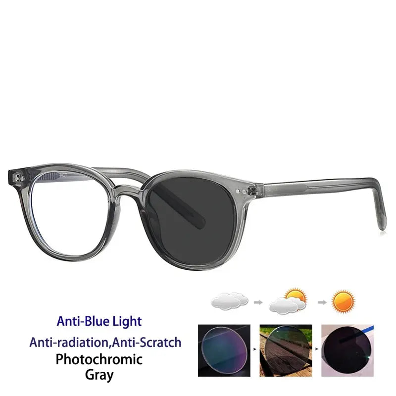 Unisex Oval Full Rim TR90 Reading Glasses 28005 — view 11 | Rx Spectacle