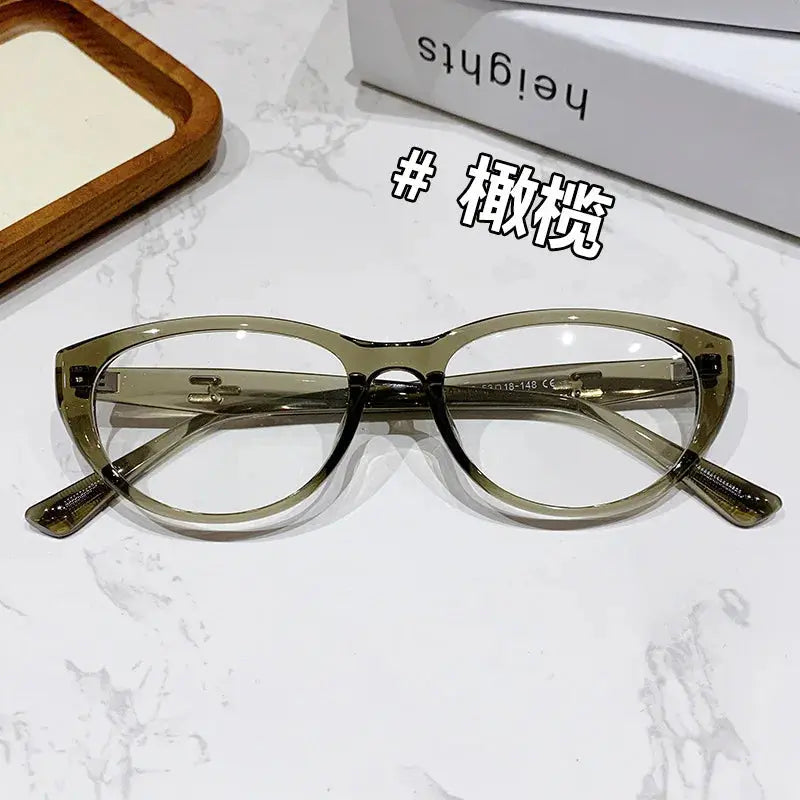 Unisex Oval Full Rim TR90 Prescription Glasses 81069 — view 5 | Rx Spectacle