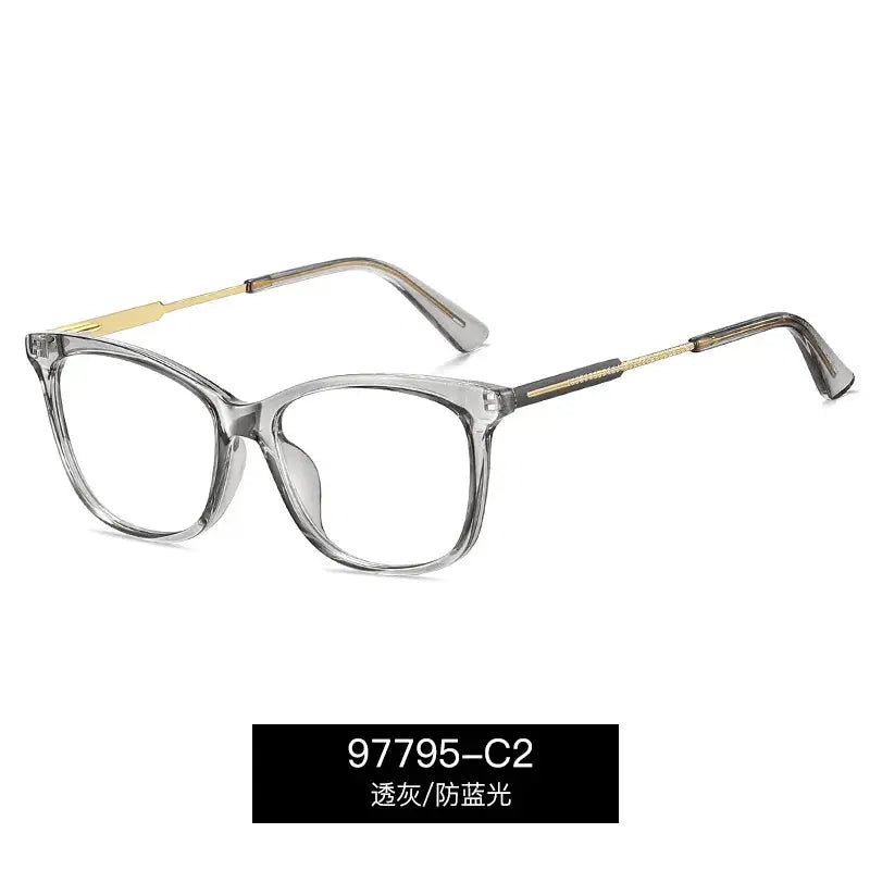 Women's Square Full Rim TR90 Prescription Glasses 397795 — view 8 | Rx Spectacle