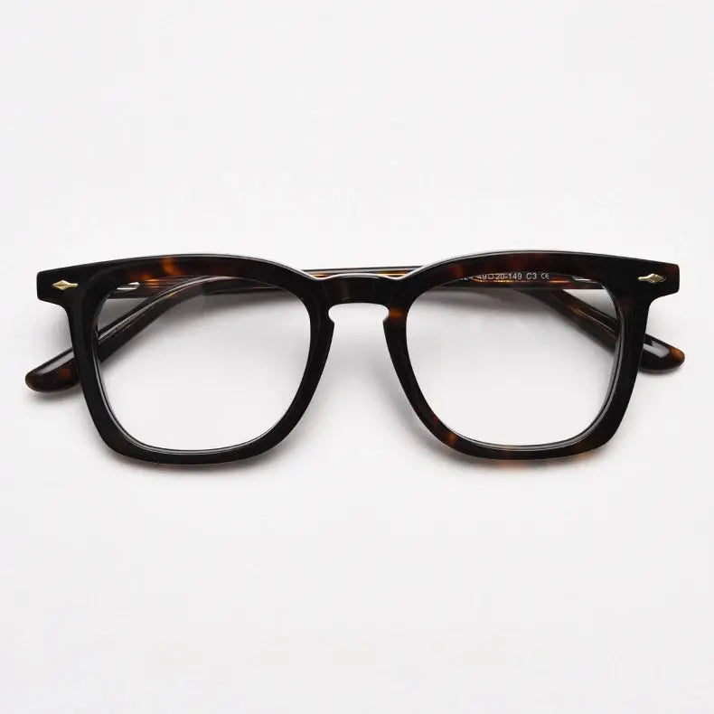 Unisex Square Full Rim Acetate Prescription Glasses 98624 — view 6 | Rx Spectacle