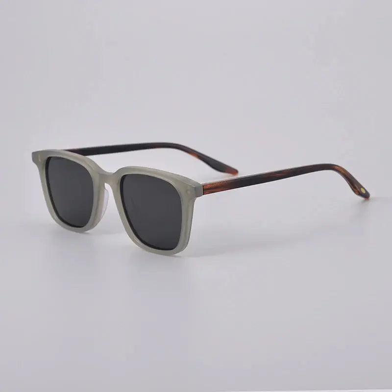Men's Square Full Rim Acetate Prescription Glasses 9020 — view 4 | Rx Spectacle