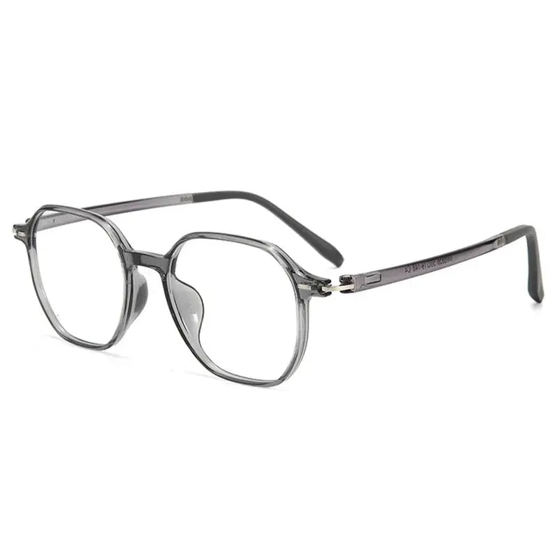 Women's Polygon Full Rim TR90 Prescription Glasses 56856 — view 6 | Rx Spectacle