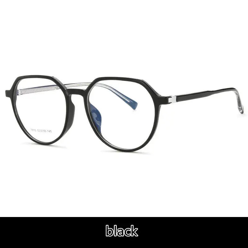 Unisex Oval Full Rim TR90 Flat Top Reading Glasses 7810 — view 7 | Rx Spectacle