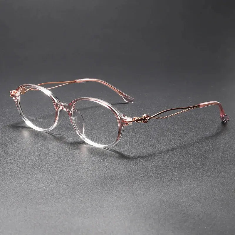 Women's Cat Eye Full Rim TR90 Prescription Glasses 726013 — view 7 | Rx Spectacle