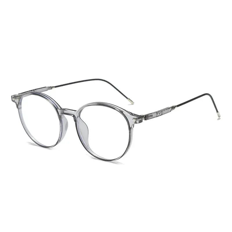 Unisex Round Full Rim TR90 Prescription Glasses Y8123 — view 6 | Rx Spectacle