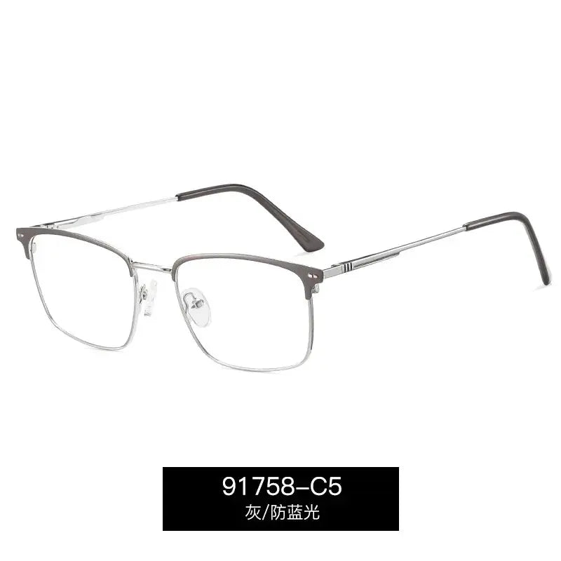 Unisex Square Full Rim TR90 Prescription Glasses 391758 — view 8 | Rx Spectacle