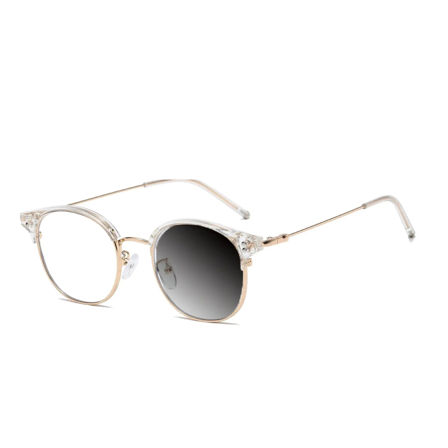 Men's Browline Full Rim Alloy Reading Glasses 22001 — view 6 | Rx Spectacle
