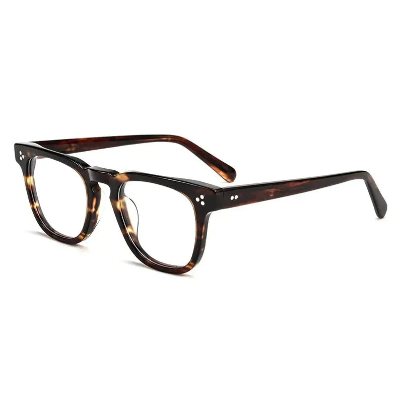 Unisex Oval Full Rim Acetate Prescription Glasses 398620 — view 6 | Rx Spectacle