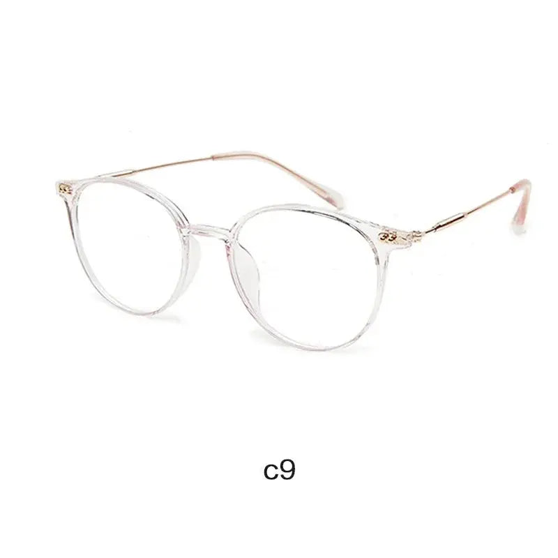 Unisex Round Full Rim Acetate Prescription Glasses 13819 — view 6 | Rx Spectacle