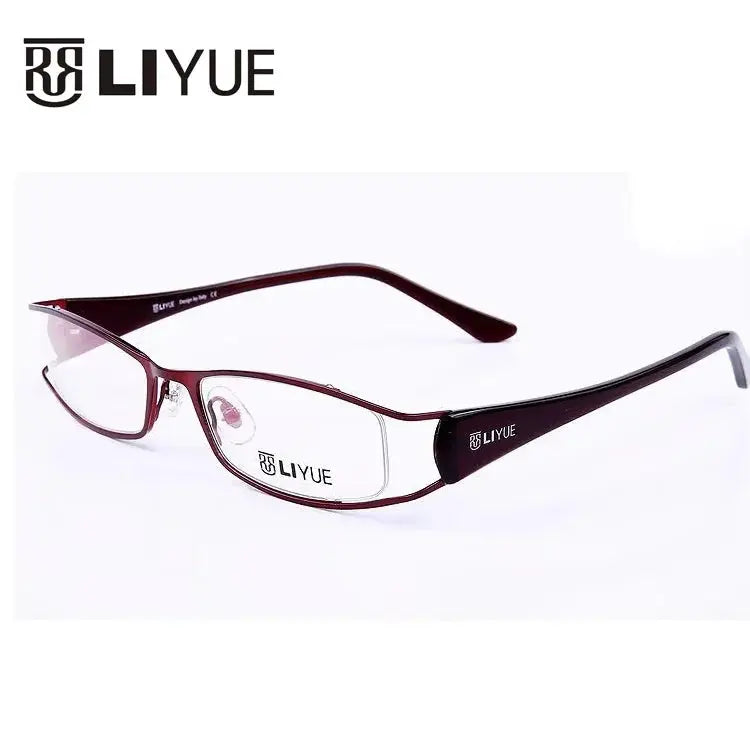 Women's Rectangular Full Rim Acetate Prescription Glasses 369260 — view 3 | Rx Spectacle