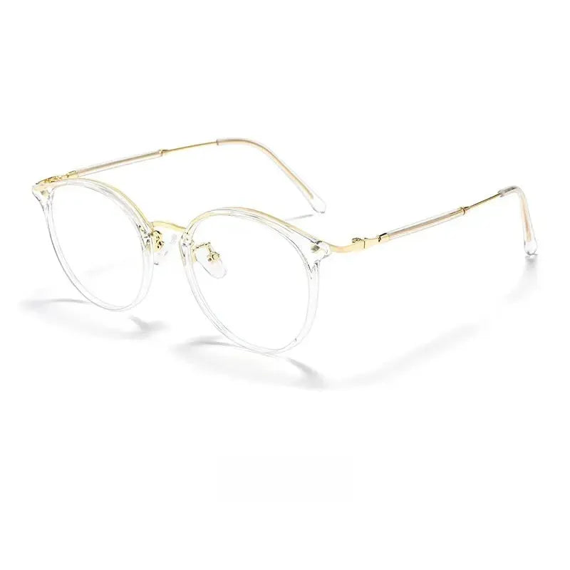 Unisex Round Full Rim TR90 Prescription Glasses 22642 — view 6 | Rx Spectacle