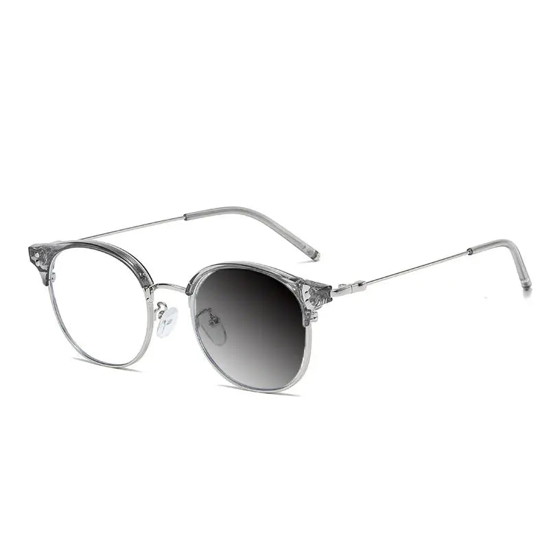 Men's Browline Full Rim Alloy Reading Glasses 22001 — view 5 | Rx Spectacle