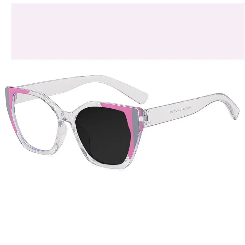 Women's Polygon Full Rim Alloy Reading Glasses 745232 — view 4 | Rx Spectacle