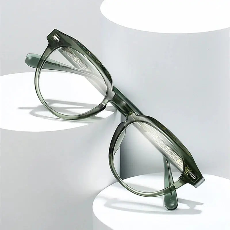 Women's Cat Eye Full Rim TR90 Reading Glasses 28023 — view 1 | Rx Spectacle