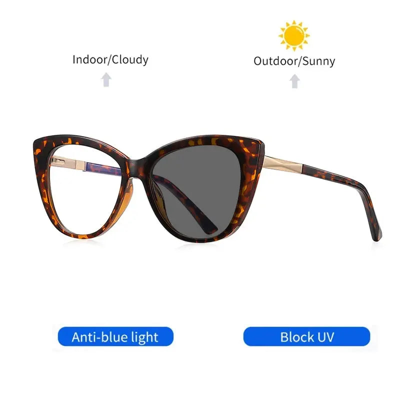 Unisex Cat Eye Full Rim Acetate Reading Glasses 2097 — view 3 | Rx Spectacle