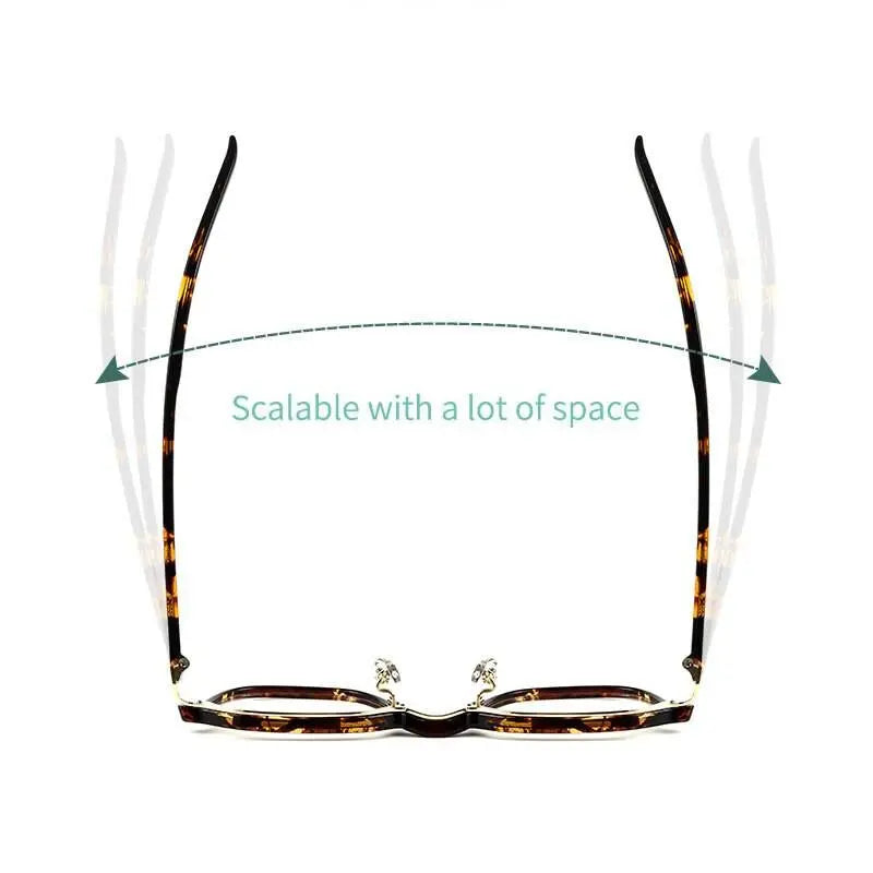 Unisex Oval Full Rim Acetate Prescription Glasses KBT98C51 — view 11 | Rx Spectacle