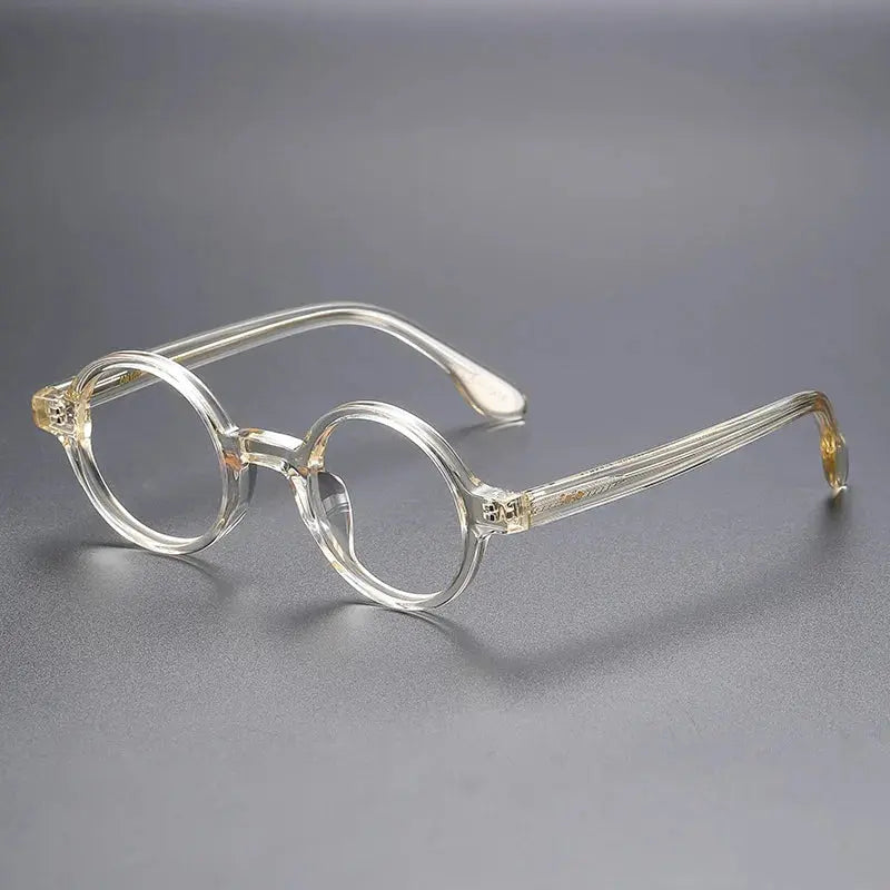 Women's Round Full Rim Acetate Prescription Glasses 56002 — view 5 | Rx Spectacle