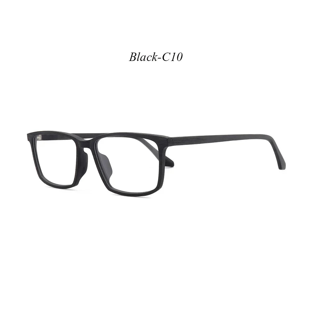 Men's Square Full Rim Titanium Prescription Glasses 169500 — view 5 | Rx Spectacle