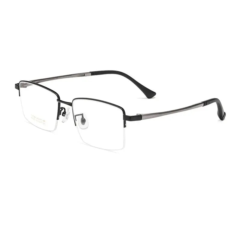 Women's Square Full Rim Alloy Prescription Glasses 8001500 — view 3 | Rx Spectacle