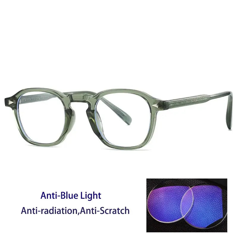 Unisex Oval Full Rim TR90 Prescription Glasses 280091 — view 5 | Rx Spectacle
