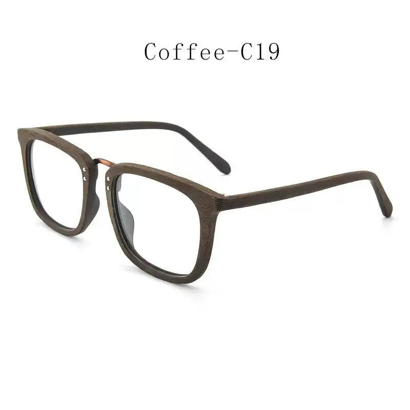 Men's Square Full Rim Alloy Prescription Glasses Ps7055 — view 2 | Rx Spectacle