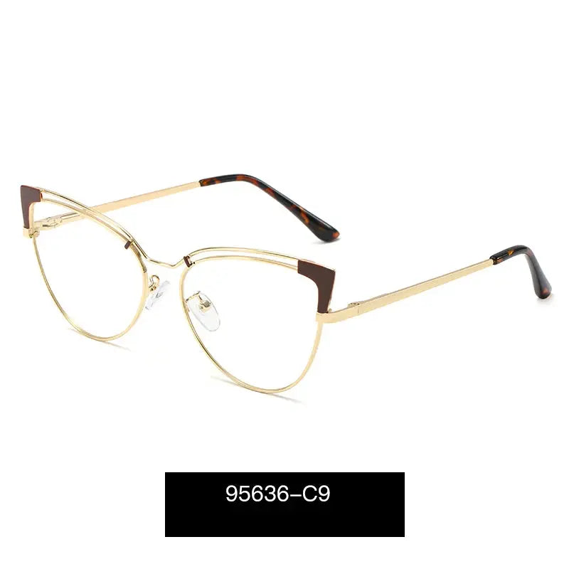 Women's Cat Eye Full Rim TR90 Prescription Glasses 195636 — view 5 | Rx Spectacle