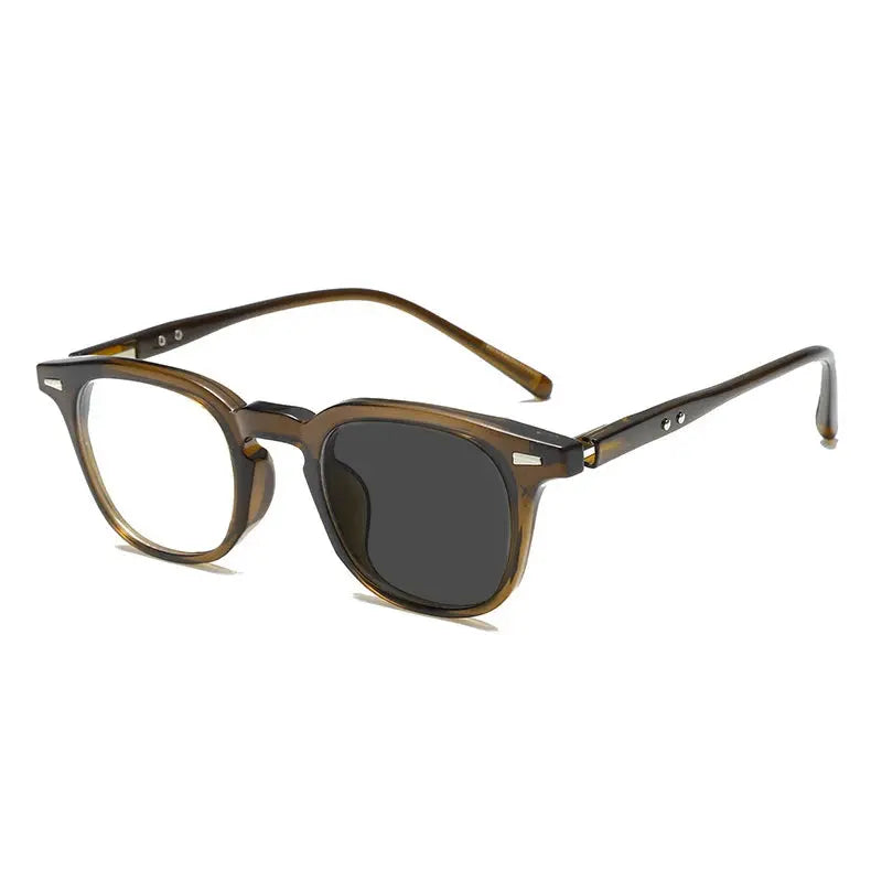 Unisex Square Full Rim Acetate Prescription Glasses L7156 — view 9 | Rx Spectacle