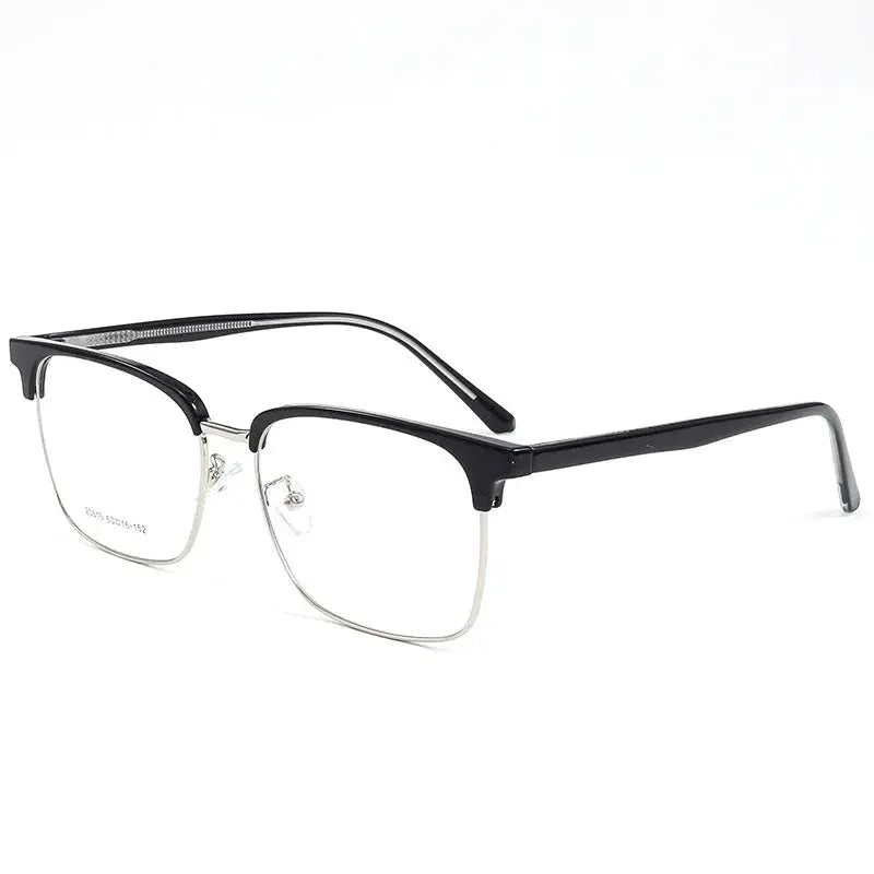 Unisex Square Full Rim TR90 Oversized Prescription Glasses 20515 — view 4 | Rx Spectacle