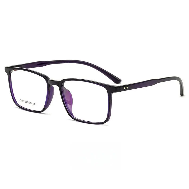 Unisex Square Full Rim TR90 Prescription Glasses Y1150 — view 8 | Rx Spectacle