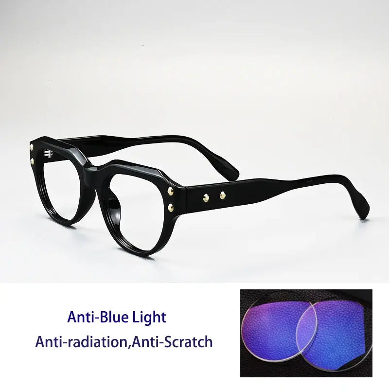 Unisex Oval Full Rim TR90 Reading Glasses 671027 — view 5 | Rx Spectacle